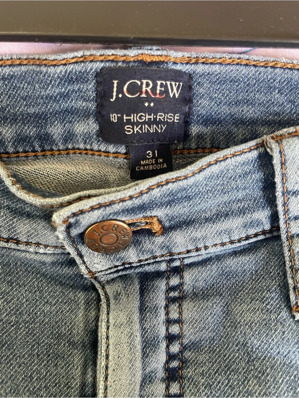 J. Crew Light Blue Skinny Jeans - Slim Cut